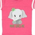 thumbnail image 4 of Inktastic Mimi Loves Me- Cute Elephant Boys or Girls Baby Bodysuit, 4 of 5