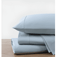 thumbnail image 1 of Kindlier 100% Organic Cotton Sheet Set – Deep Pocket Bedding Set Queen, Sky Blue, 1 of 5