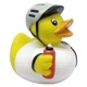 thumbnail image 5 of Cosplaying VINYL Duck Figure, Unique yellow vinyl rubber duck for bicycles (yellow), 5 of 5