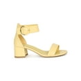 thumbnail image 2 of Crocodile Embossed O Buckle Low Chunky Heel 19925, 2 of 6