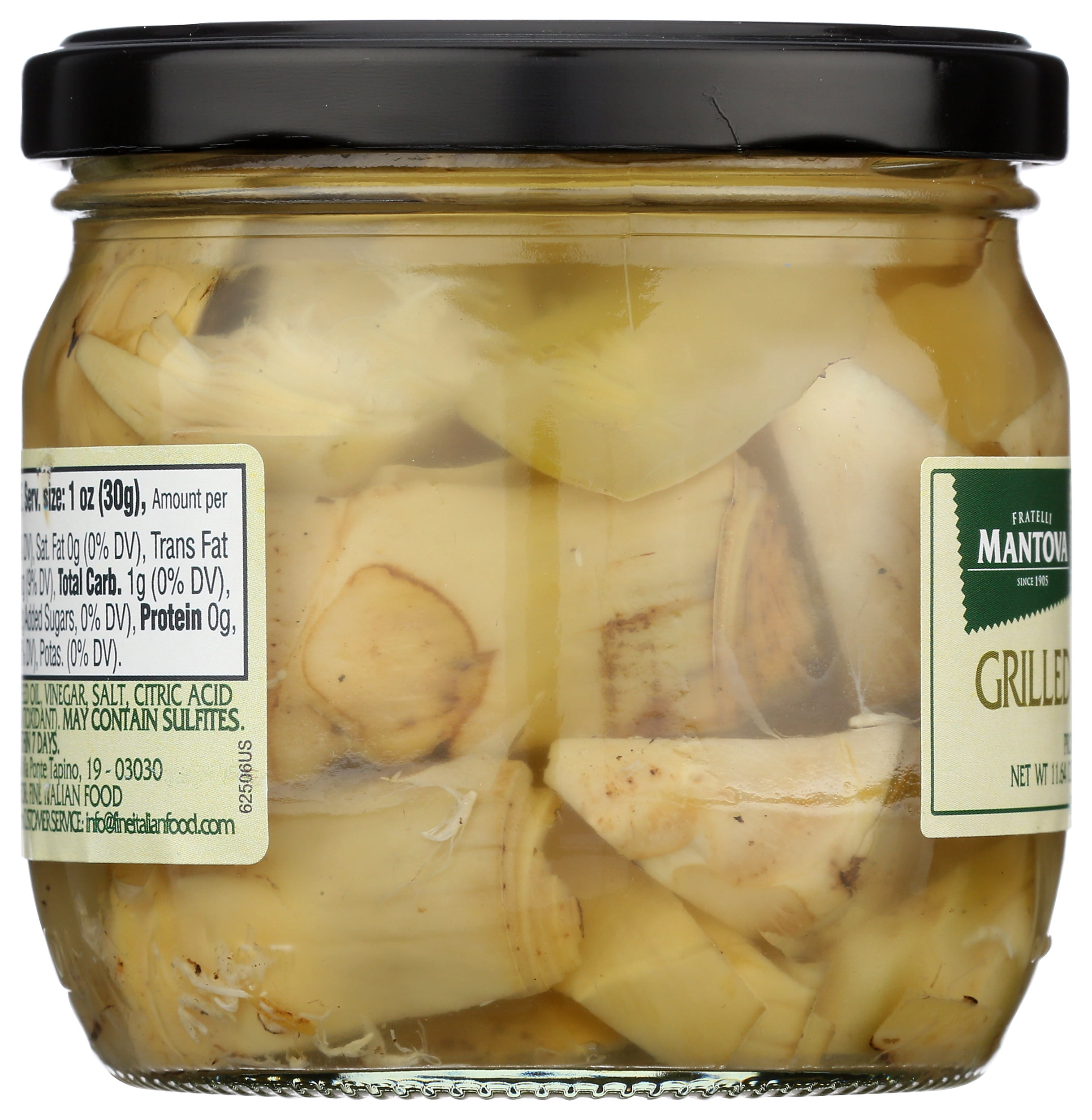 (Pack of 6), Mantova Grilled Artichokes, 11.64 oz