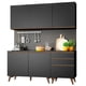thumbnail image 1 of Cocina Integral Completa Modular Madesa Reims 180cm Negro, 1 of 9