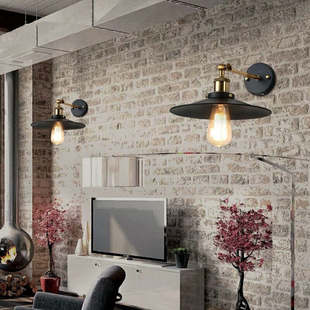 Warehouse of Tiffany Liezel 1-Light Black Edison Wall Sconce