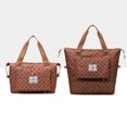thumbnail image 3 of Bolsa de fitness para yoga Separación en seco y húmedo Bolsa de viaje de gran capacidad para deportes (marrón), 3 of 8