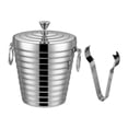 thumbnail image 2 of Cubo de hielo de metal que mantiene las bebidas frías y evita que el cubo de hielo se derrita Cubo de champán 1L, 2 of 7