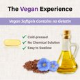 thumbnail image 6 of LOVITA Vegan Omega-3 Cold-Pressed Flaxseed Oil: 1500mg, 900mg ALA, 180 Softgels, 6 of 8