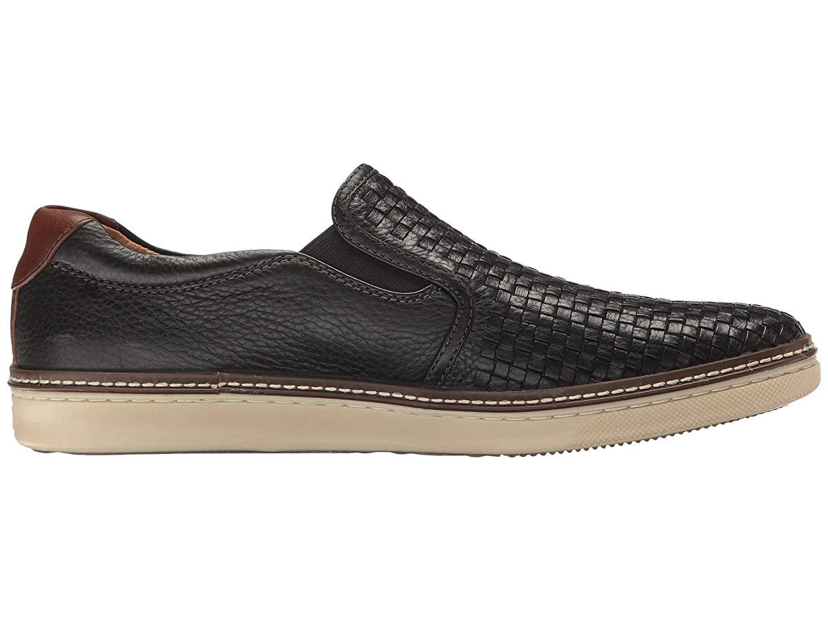 johnston and murphy mcguffey woven slip on