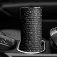 thumbnail image 3 of 20oz Math Equations Lab Tools Black Pattern Skinny Tumblers Stainless Steel Tumbler with Lid and Straw,Vacuum Insulated Double Wall Travel Tumbler Cups with Cleaning Brush for Coffee,Tea, 3 of 6