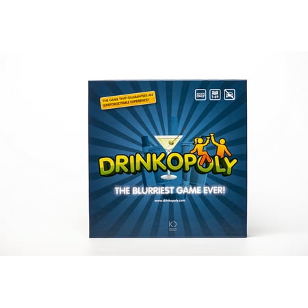 Drinkopoly Adult Party Game, for 21 years and up, from Asmodee