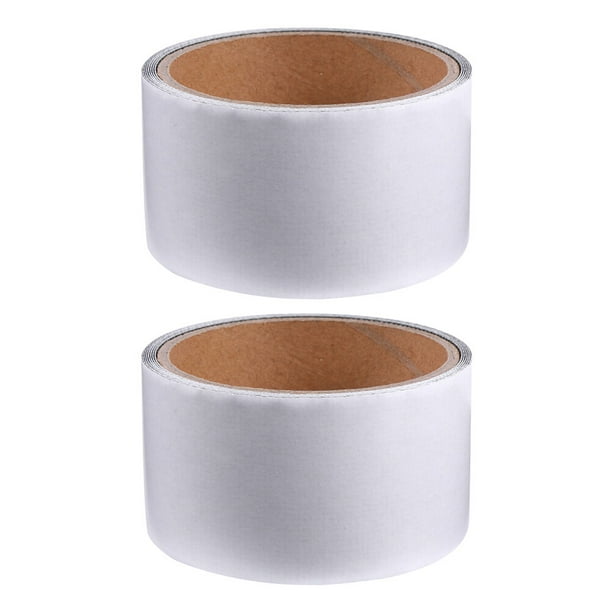 Cinta adhesiva de fibra de vidrio para reparación de mosquiteras, 2 unidades (gris y negra)