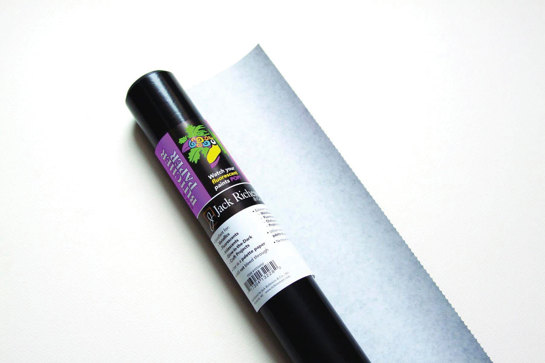 Jack Richeson Butcher Paper Roll, 30 Inches x 50 Feet, Black