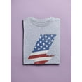 thumbnail image 3 of American Lightning T-Shirt Women -Smartprints Designs, Female 3X-Large, 3 of 4
