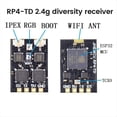 thumbnail image 5 of Receptor de Diversidad Real RX RP4-TD ELRS de 2,4 GHz para Dron RC de Alcance con Visión en Primera Persona, 5 of 5