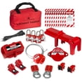 thumbnail image 1 of Kit de etiquetado Lockout TRADESAFE Professional con candados Loto, 1 of 9