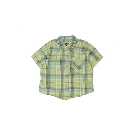 

Pre-Owned The Children s Place Boy s Size 18 Mo Short Sleeve Button-Down Shirt
