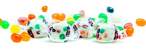 Brach's Chewy Jelly Bean Nougats-Delicious Individually Wrapped 5 lbs-Gift Candy-Fun Activity-Fresh Taffy Bulk Candy