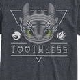 thumbnail image 3 of How to Train Your Dragon - Toothless Line Art  - Men's Short Sleeve Graphic T-Shirt, 3 of 5