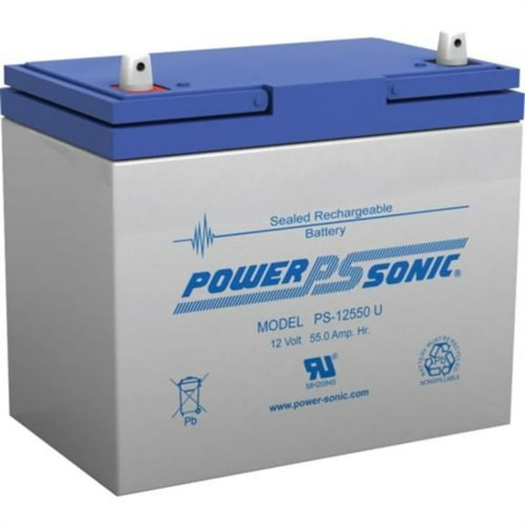 Power-Sonic PS-12550U 12V 55Ah Sealed Battery