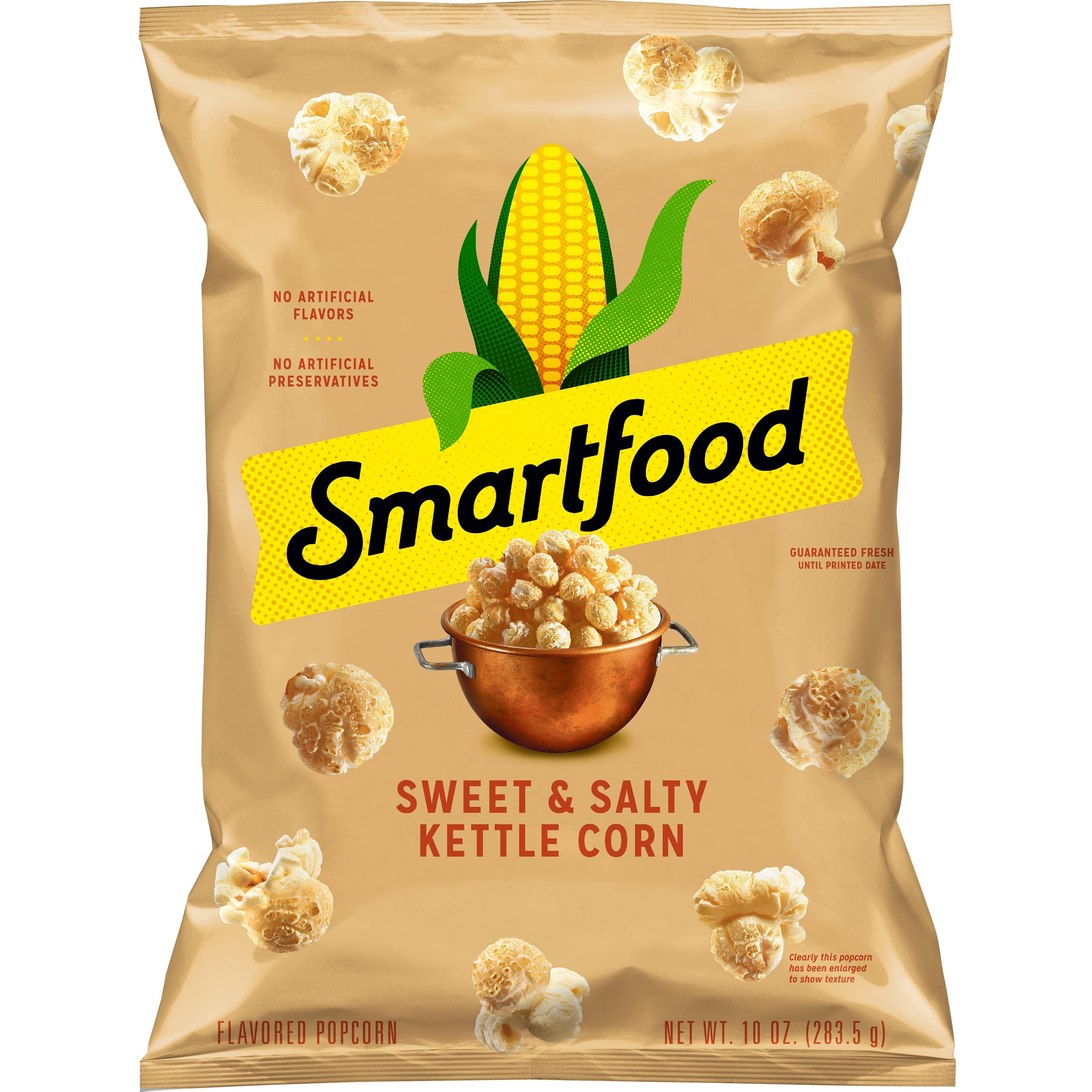 Smartfood Kettle Corn Popcorn, 10 Oz Bag
