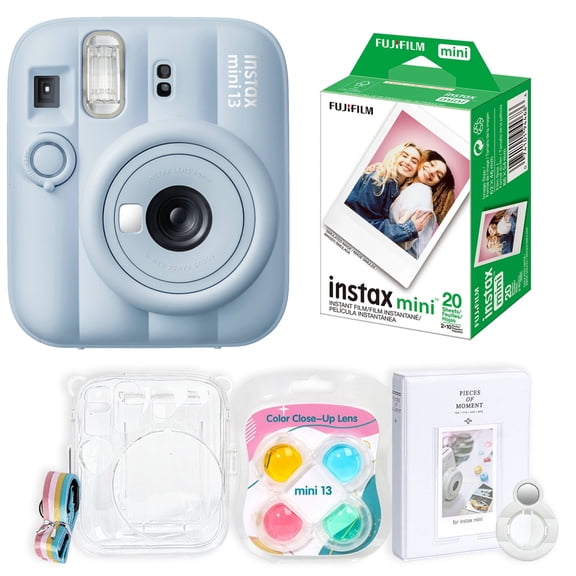 Fujifilm Instax Mini 13 Instant Film Camera Blue with Film and Acc