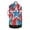 Colors Of Red Blue, variant on Large Capacity Drawstring Laundry Backpack Portable Dirty Clothes Hamper Aztec Seamless Pattern