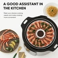thumbnail image 3 of EDX 8 Quart Instant Pressure Cooker Electric 7-in-1 Multi-Function & Stainless Steel Pot, 3 of 8