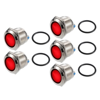 Red 12V LED Signal Light  Ideal for Electronics Panels