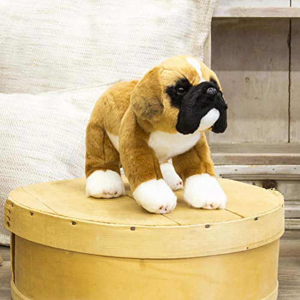 Large boxer dog soft toy sale