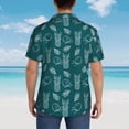 thumbnail image 6 of Haiem Tropical Pineapple Printed Hawaiian Shirt for Men - Men’s Casual Beach Summer Shirts - Stretch Fabric with Modern Fit-3X-Large, 6 of 9