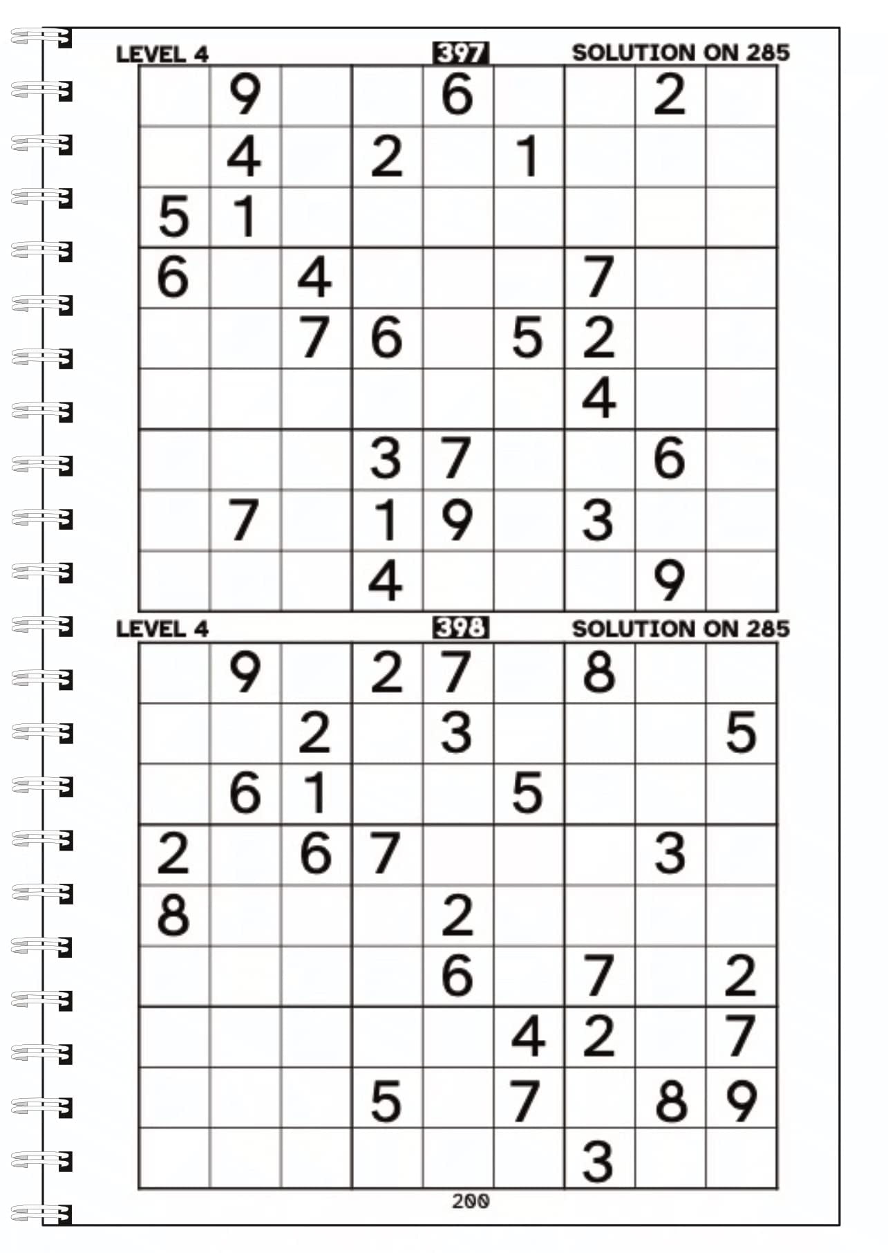 Intermediate Sudoku Puzzles and Solution Graphic by VirtuArtistry ·  Creative Fabrica
