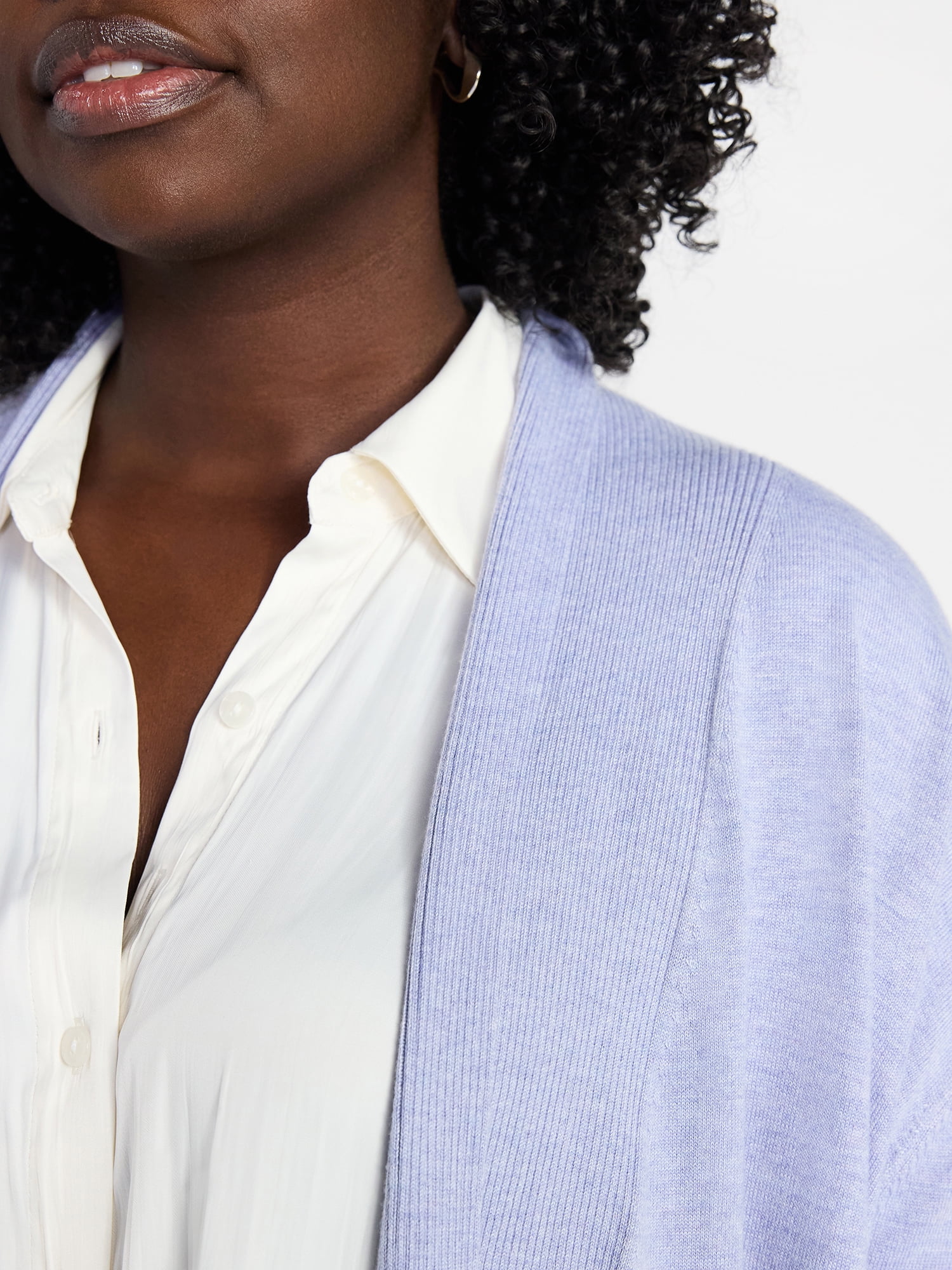 Terra & Sky Women's Plus Duster Cardigan, Sizes 0X-5X