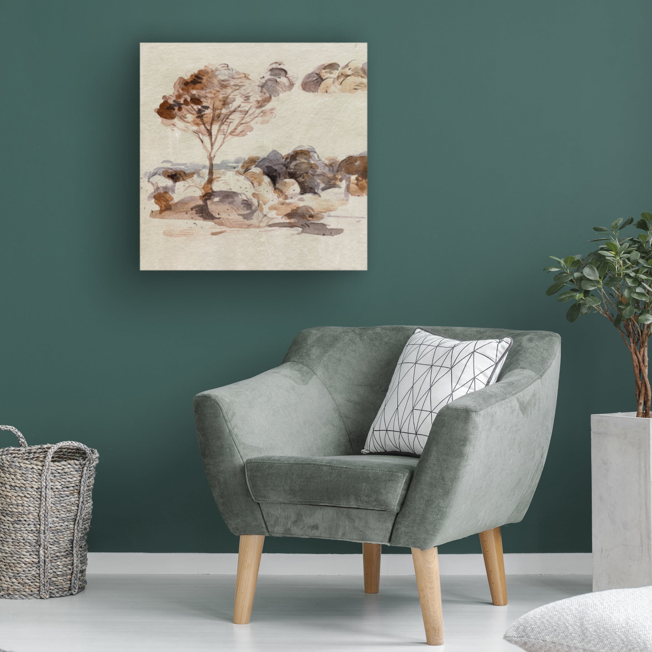 Trademark Fine Art Melissa Wang Fall Approaching II Canvas Wall Art