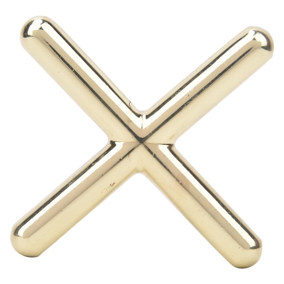 Soporte de taco de billar de metal duradero y antideslizante, soporte para cabeza de puente (tipo cruz)