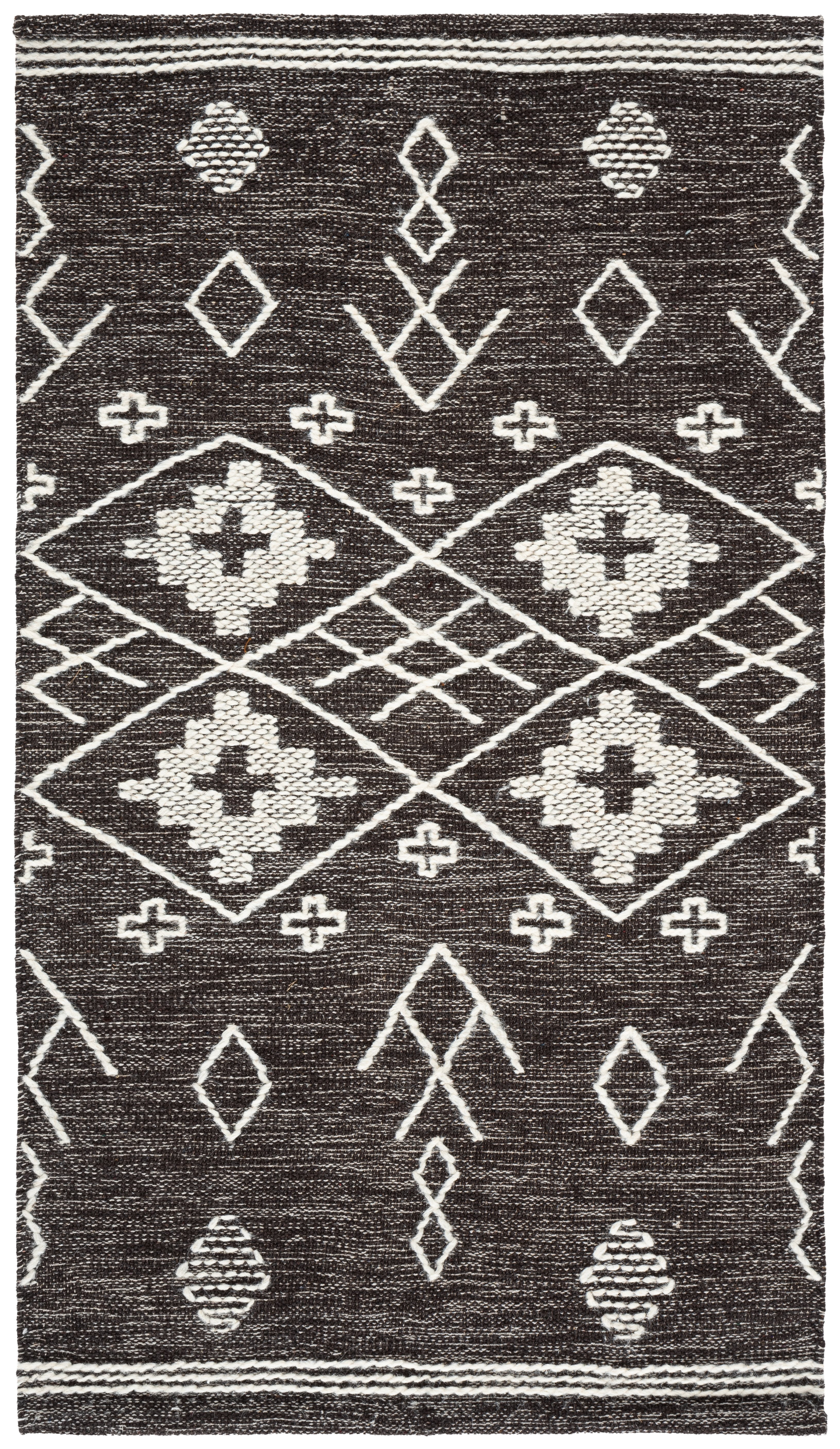Safavieh Kilim Phelim Tribal Area Rug, Brown/Ivory, 4' x 6'