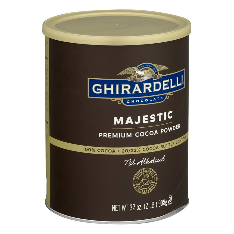 Ghirardelli Majestic Premium 22% Cocoa Powder, 2 Pound - Walmart.com