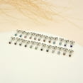 0.3 CTW Diamond Earrings in White Gold (Princess Cut) G-H Color, SI1 Clarity