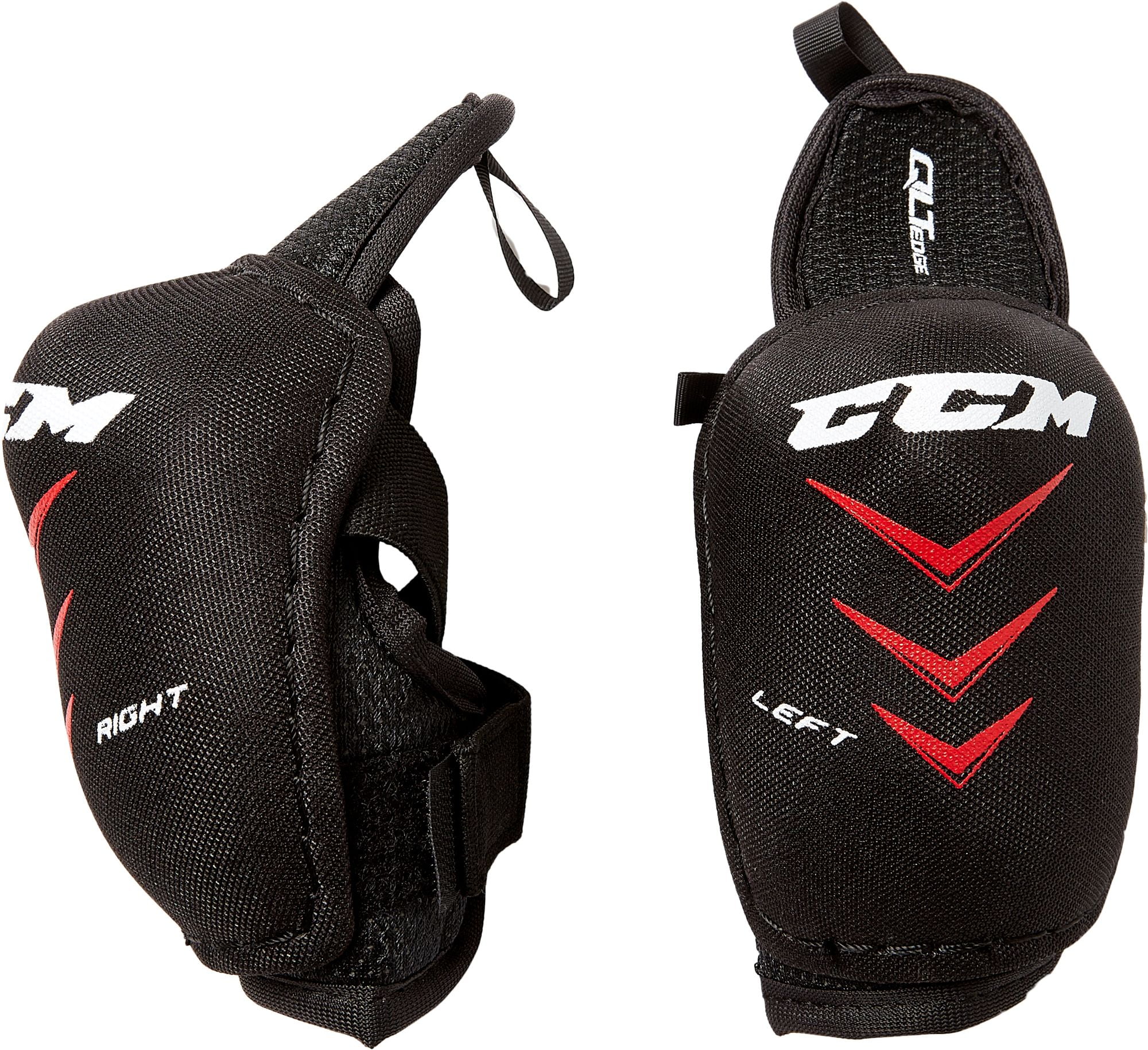CCM QLT Edge Youth Medium Ice Hockey Elbow Pads for sale online 