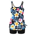 thumbnail image 5 of Levmjia Women's High Waisted Floral Print Tankini Swimsuit Set S - 2XL Nylon Spandex, Classic Basic Swimsuits for Women Plus Size, 5 of 6