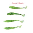 thumbnail image 3 of 50 Piezas De 5 Cm Lacres De Pesca De Plásstico Blando Tail Grub Cebos De Gusano De Peces Accesorio Para Entusiastas De La Pesca, 3 of 7