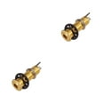 thumbnail image 3 of ZheElen Professional 1/4 Inch Threaded Socket Plug Brass Gold Silver Black, 3 of 6