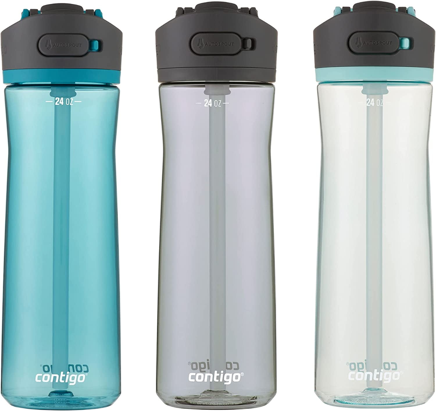 Contigo Ashland 2.0 LeakProof Water Bottle with Lid Lock and Angled