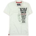 thumbnail image 1 of Ecko Unltd. Polo de rugby con números verticales SS para hombre, blanco, XXX-Large, 1 of 1