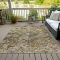 thumbnail image 6 of Addison Rugs Chantille Indoor/Outdoor Transitional Diamond Beige Washable Rectangle Rug, 2'6" x 3'10", 6 of 6