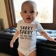 thumbnail image 2 of Sorry Dad You Know There Are Two Bosses Printed Funny Newborn Baby Cotton Jumpsuit zhangyuxiang LED, 2 of 2