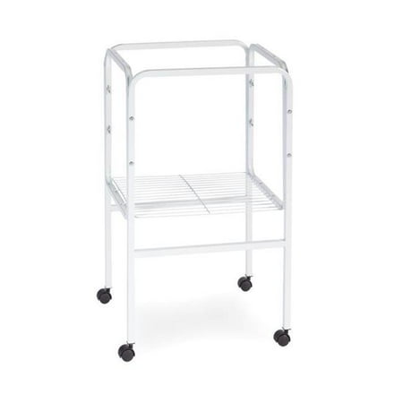 Prevue SP445W Tubular Bird Cage Stand  White