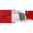 thumbnail image 7 of Ronuti Womens 3/4 Length Sleeve Tops Crewneck Ruched Summer Shirts 2026 Business Casual Outfits Blouses Spring Clothes White Tops, 7 of 7