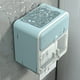 thumbnail image 3 of Advancent Impermeable fácil de instalar del organizador del almacenamiento del cuarto de baño del ABS que hace conveniente almacenar artículos Almacenamiento y organización del hogar Azul agua claro, 3 of 6