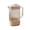A#Pink, variant on JHyouerji Plastic Pitcher with Lid Large Clear Juice Jar with Strainer Cover Handle for Ice Tea Hot Cold Coffee Drink