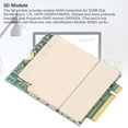 thumbnail image 4 of 5G Module, Support Cat19 PCIe M.2 Interface Downlink 1.6Gbps 5G Module Wireless WAN Card DW5932e  for Laptop, 4 of 7