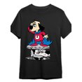 thumbnail image 1 of Camiseta Underdog y Riff Raff On Look-Out 334639, divertida camiseta gráfica de manga corta para hombre, colección negra PR, camiseta deportiva de ocio, 1 of 6